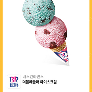 배스킨라빈스 더블레귤러 아이스크림 팝니다