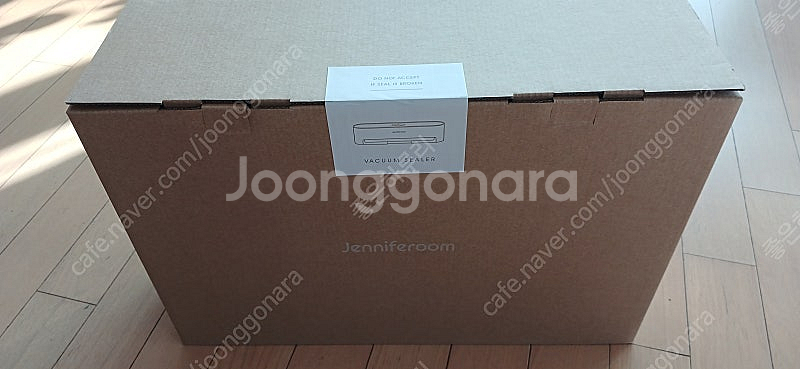 제니퍼룸 진공포장기 박스새상품--2