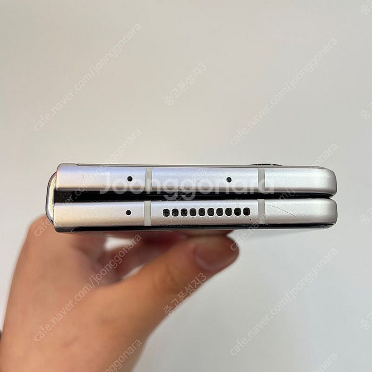 02959(울산중고폰) 갤럭시폴드3 실버 512GB 판...--4