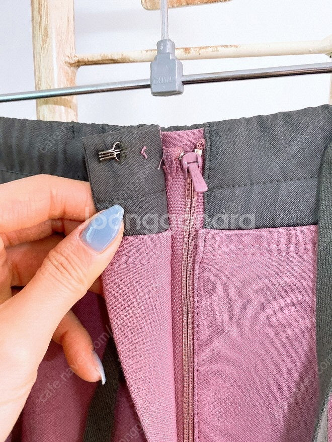 (정품)시스템허리밴딩와이드핏바지(여성용27)--2