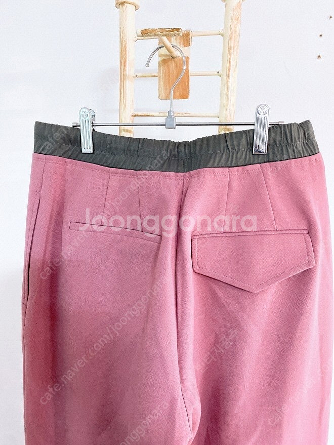 (정품)시스템허리밴딩와이드핏바지(여성용27)--6