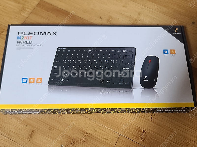 (미사용) 키보드 마우스 세트 pleomax m2 ki...--2