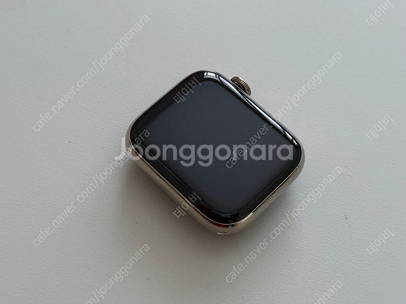 애플워치6 44mm 스테인리스 셀룰러 골드 풀박스 S급...--2