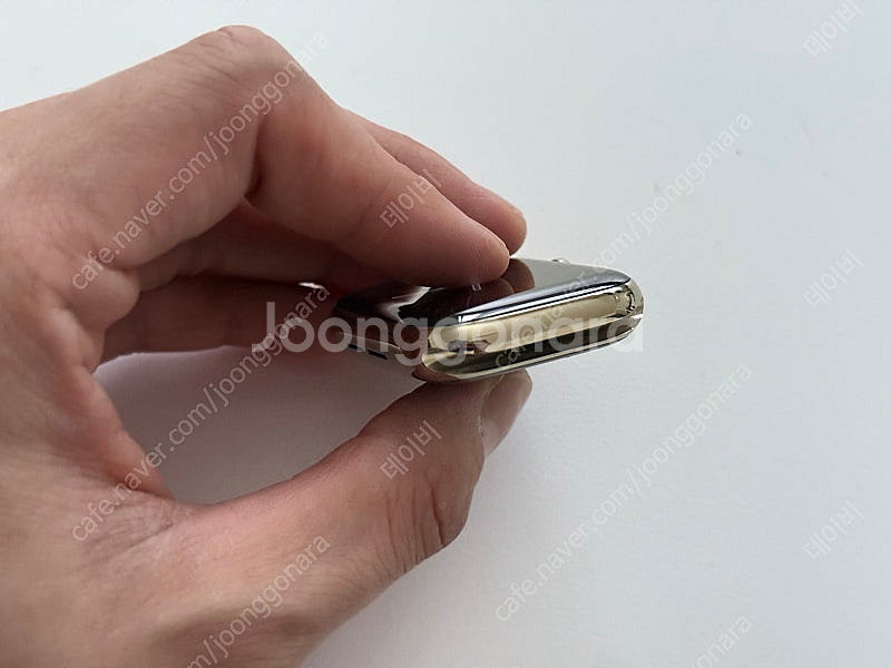 애플워치6 44mm 스테인리스 셀룰러 골드 풀박스 S급...--6