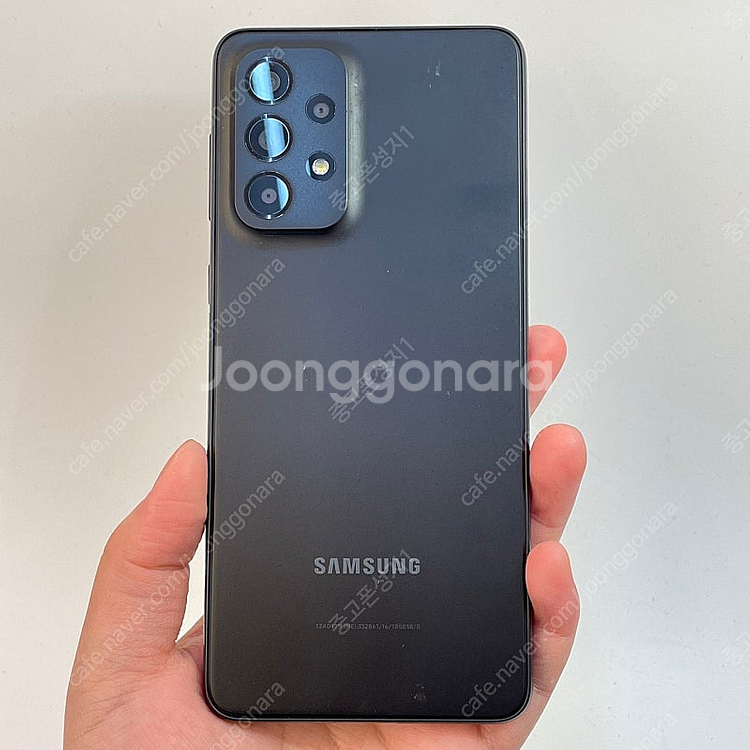 90399(울산중고폰) 갤럭시A33 블랙 128GB 판...--0
