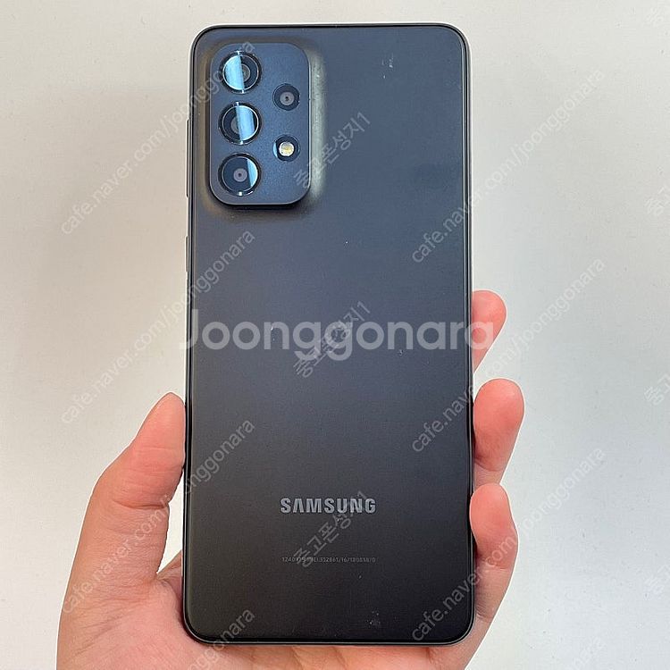 90399(울산중고폰) 갤럭시A33 블랙 128GB 판...--1