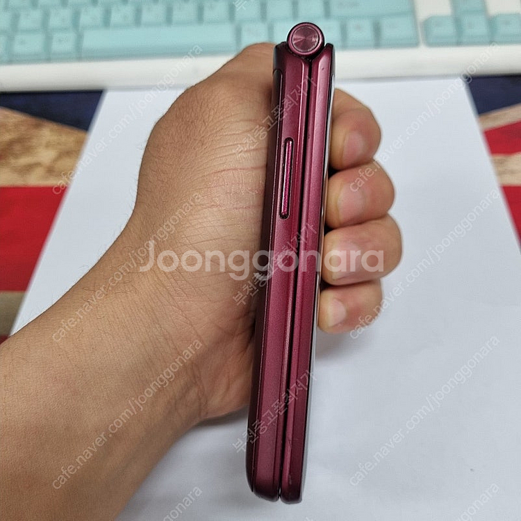 202769 갤럭시폴더2 레드 KT 무잔상 AA급 중고...--4