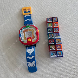 헬로카봇 큐브 시계