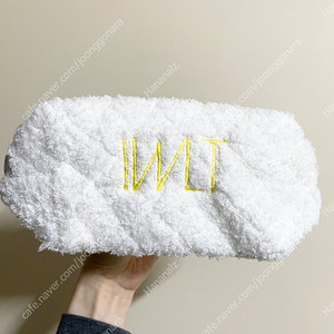 IWLT 뽀글이 파우치, 노랑 (미사용)