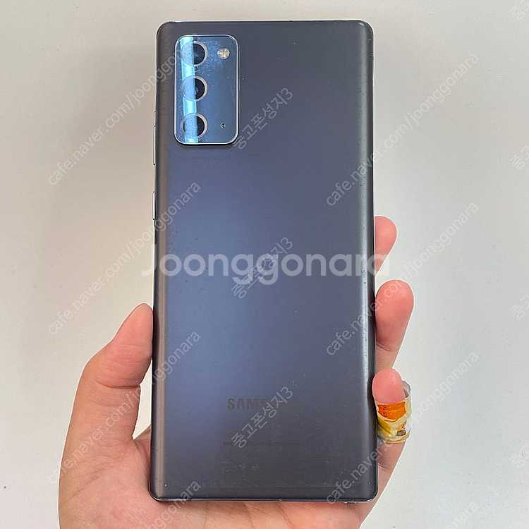 58403(울산중고폰) 갤럭시노트20 블랙 256GB ...--0
