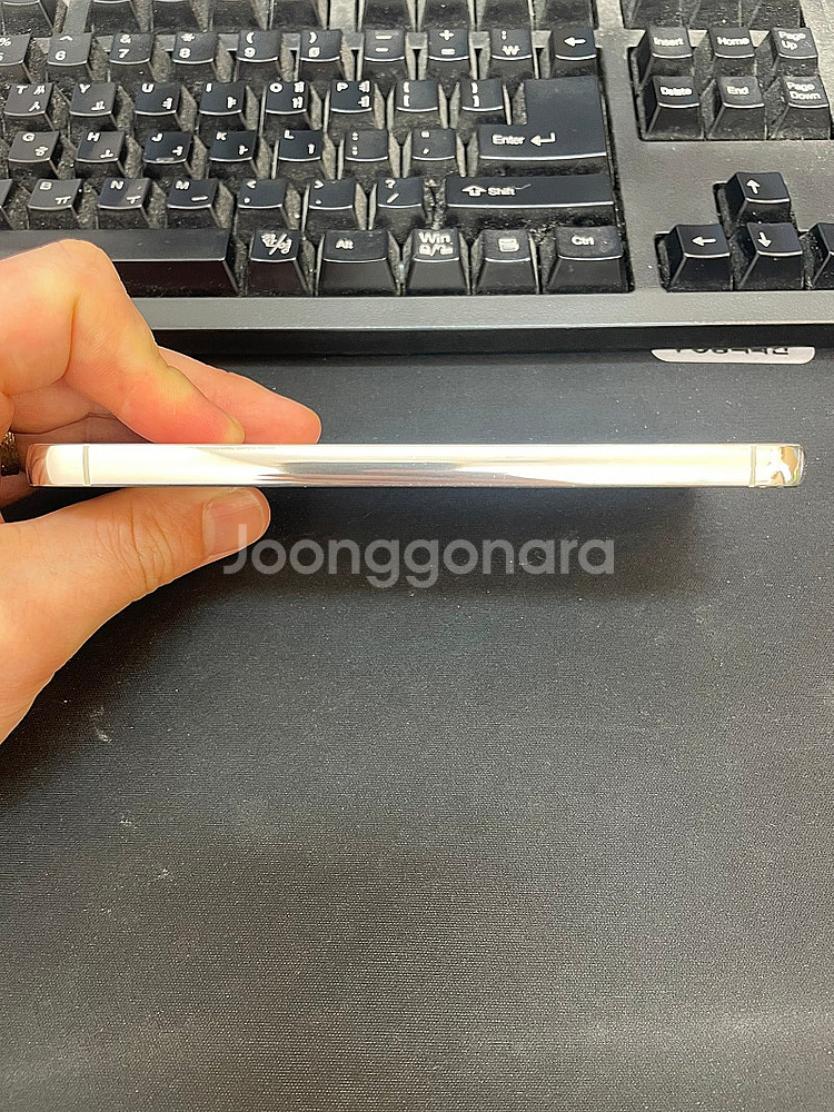 갤럭시S23 크림 256GB 무잔상 상태좋은 중고34만...--6