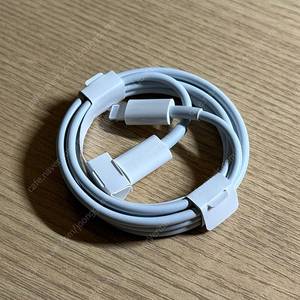 아이폰(애플) 정품 USB-C 라이트닝 케이블 (새상품)