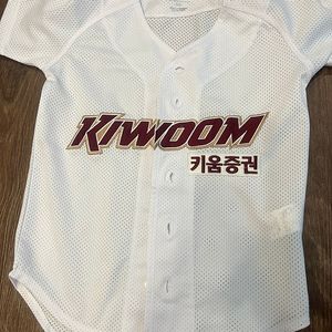 키움히어로즈 야구유니폼 정품 어린이 110사이즈