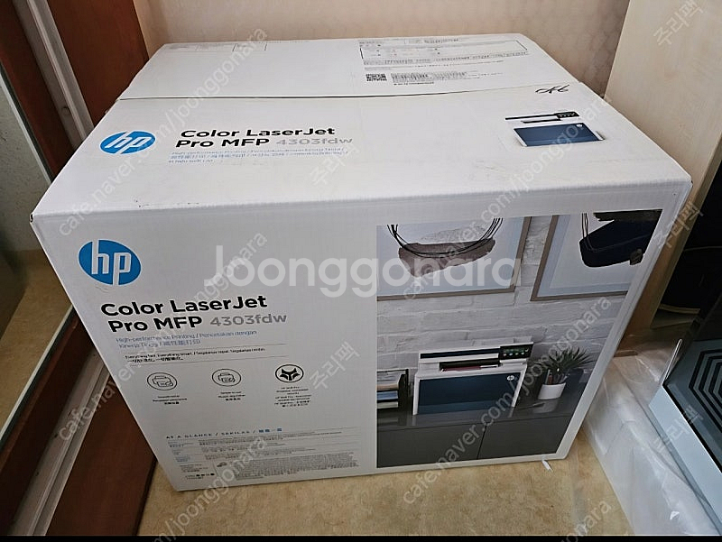 HP 컬러 레이저젯 프로 4303fdw 복합기--0