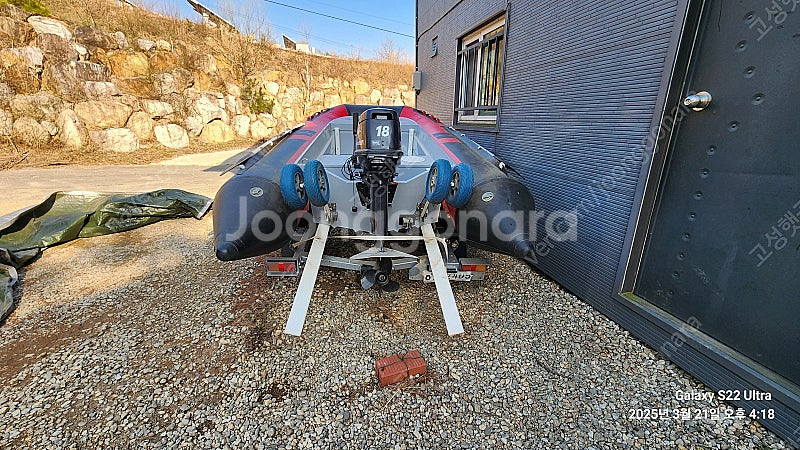 버팔로 콤비보트 370, 18마력 도하츠, 장보고 트레...--2
