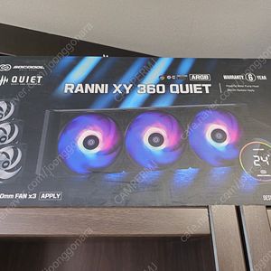 CPU 수냉쿨러 RANNI XY 360 QUIET 화이트
