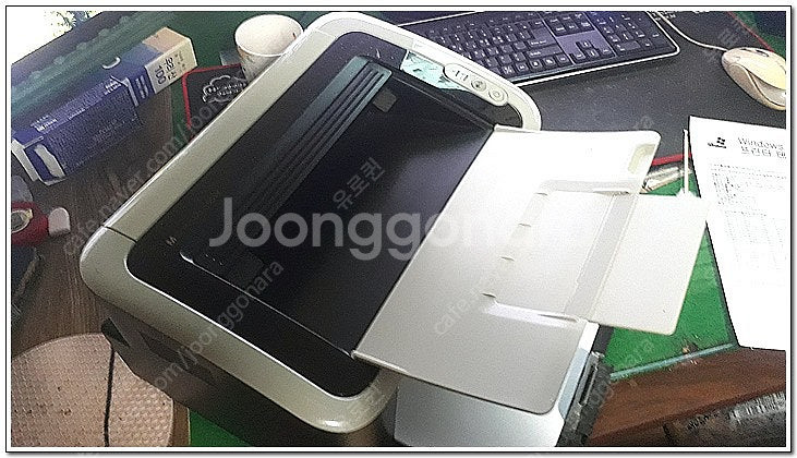 삼성 흑백 레이저 프린터 2대 각각 정리합니다--1