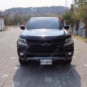쉐보레 콜로라도 중고 가격 콜로라도 중고차 픽업트럭 중고 검정색 2021년식 68,078km 3.6 Z71-X 미드나잇 4WD 수원중고차