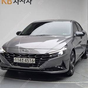 아반떼 중고차 아반떼 하이브리드 중고 회색 2021년식 87,000km 인스퍼레이션 중고자동차