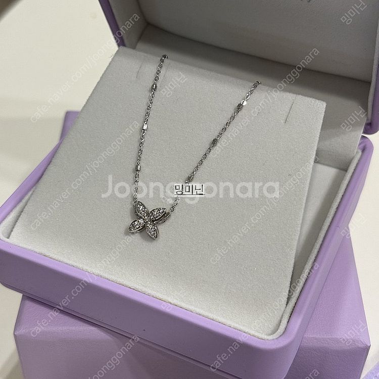 골든듀 펄시피아 파베 큐브체인 18k 14k--1