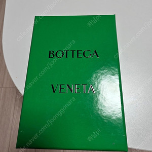 보테가베네타 카프스킨 카드지갑 크림발 미사용 새제품