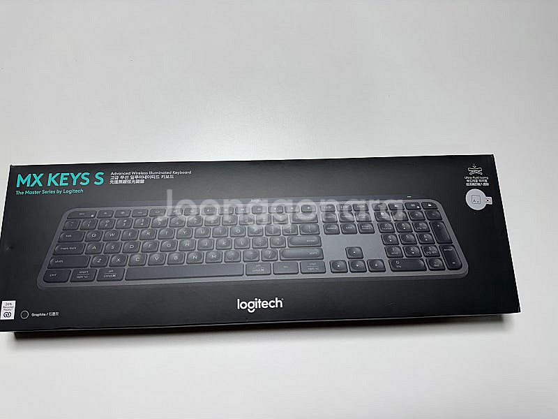 로지텍 mx keys s 개봉만 한 제품 판매합니다.--0