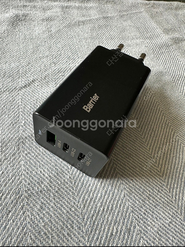 베리어 멀티초고속 충전기/아이폰충전기정품3개--2