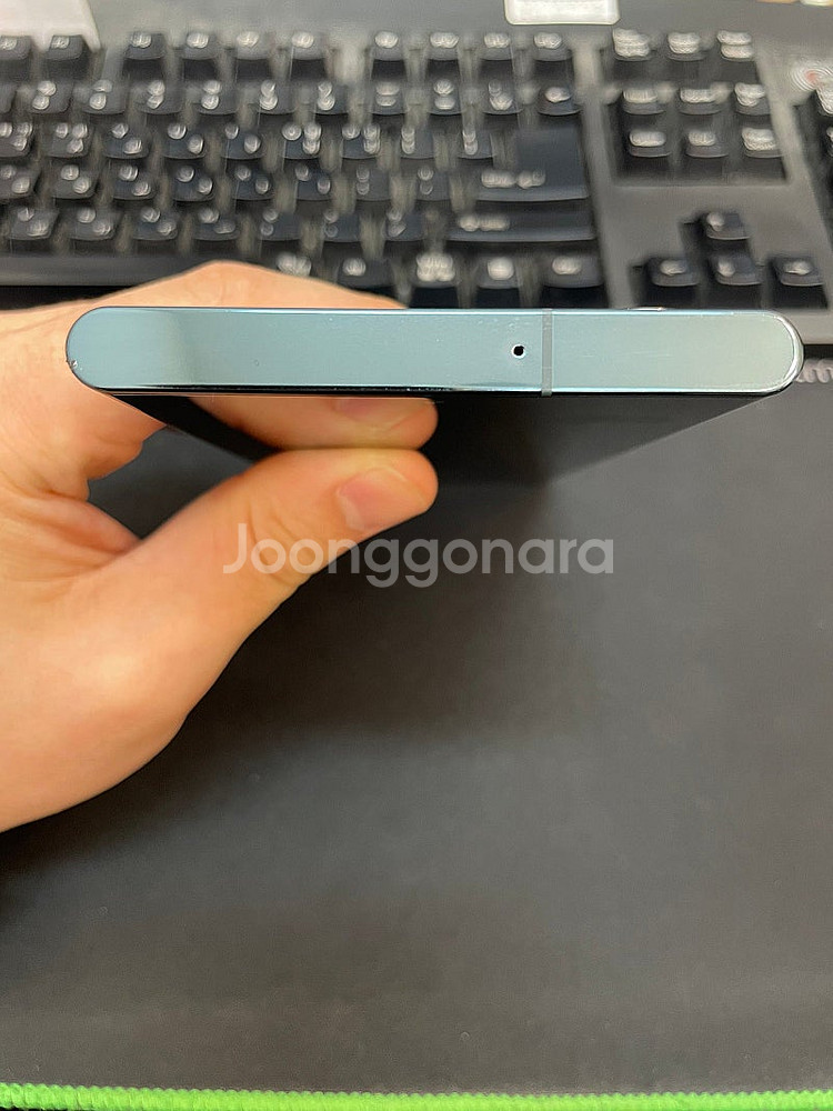 갤럭시S22울트라 그린 256GB 무잔상 상태좋은 중고...--3