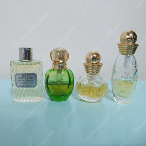 디올 미니어처 향수들 Dior 오소바쥬, 돌체비타, 땅드르 쁘아종 듄