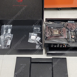 ASUS ROG Z370 보드 MA610P CPU 쿨러 SB1700 사운드 블라스터X
