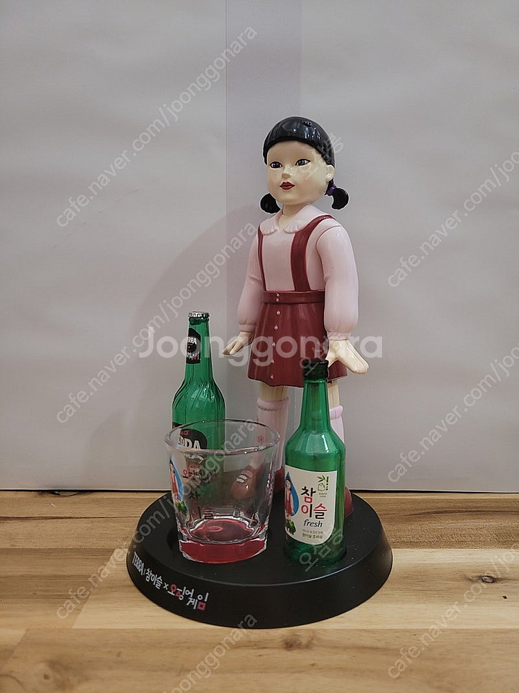 테라 참이슬 오징어게임 영희술게임 영희게임기 영희 피규...--4
