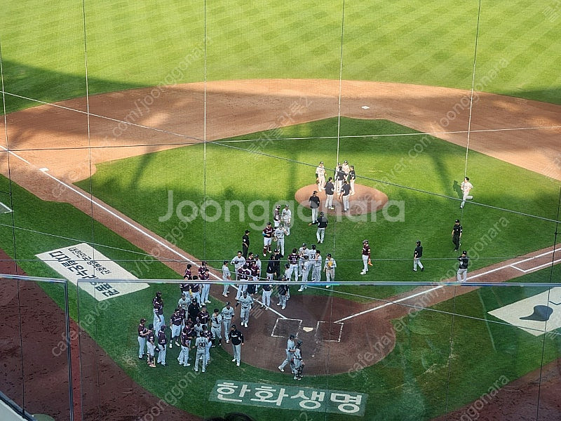7월 3일 한화 NC 3루 통로4연석 최저가 양도--0