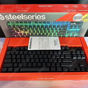 스틸시리즈 게이밍 키보드 Apex Pro TKL WireLess (무선)