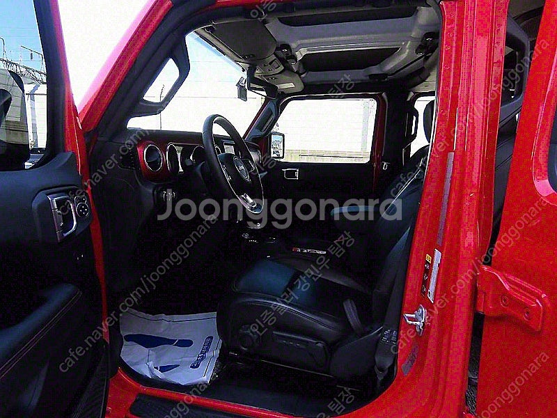 지프 랭글러 중고 랭글러 루비콘 중고 빨간색 2022년...--6