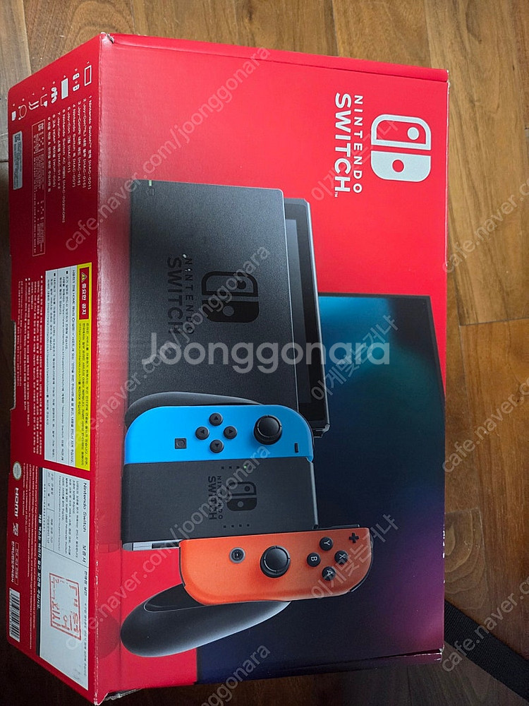 스위치 배터리 개선판 풀박 + sd카드 256gb--0