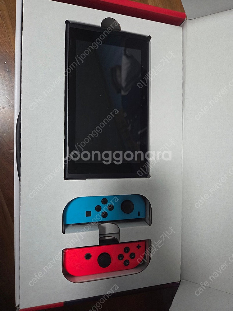 스위치 배터리 개선판 풀박 + sd카드 256gb--1