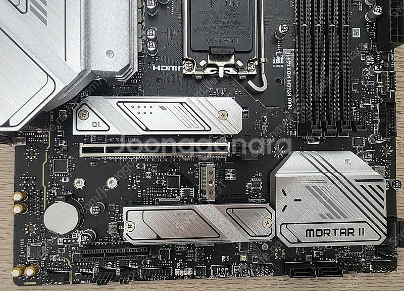 MSI MAG B760M 박격포 ll 팝니다--4