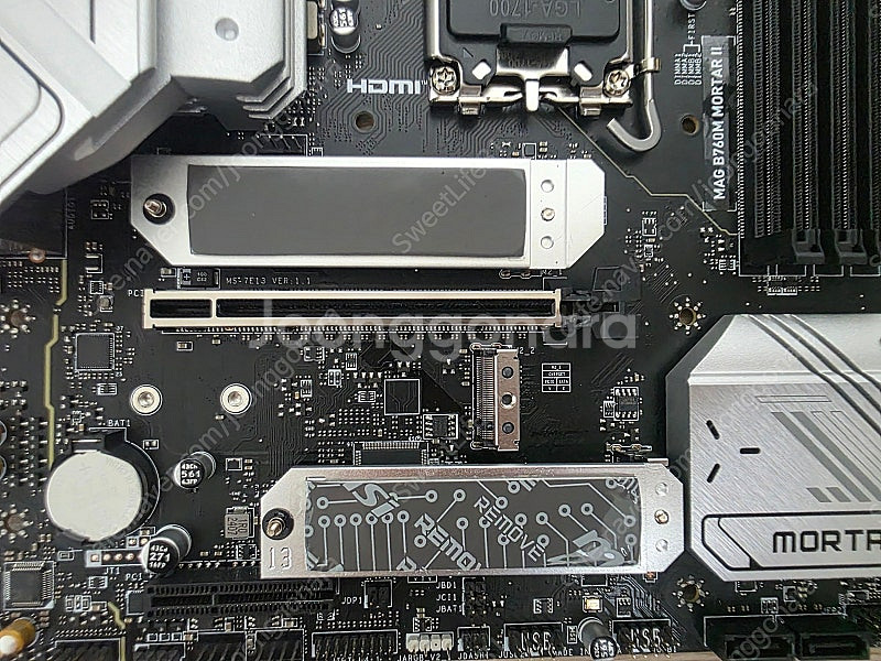 MSI MAG B760M 박격포 ll 팝니다--5