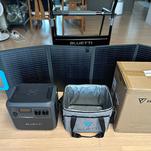 파워뱅크 bluetti ac180 풀세트 판매합니다.