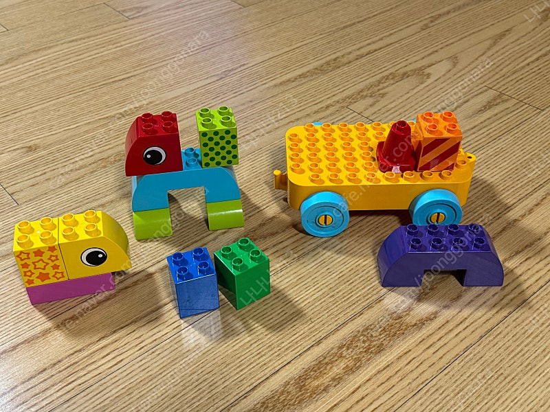 레고 10554 듀플로 유아용 동물 블럭 수레 이미지