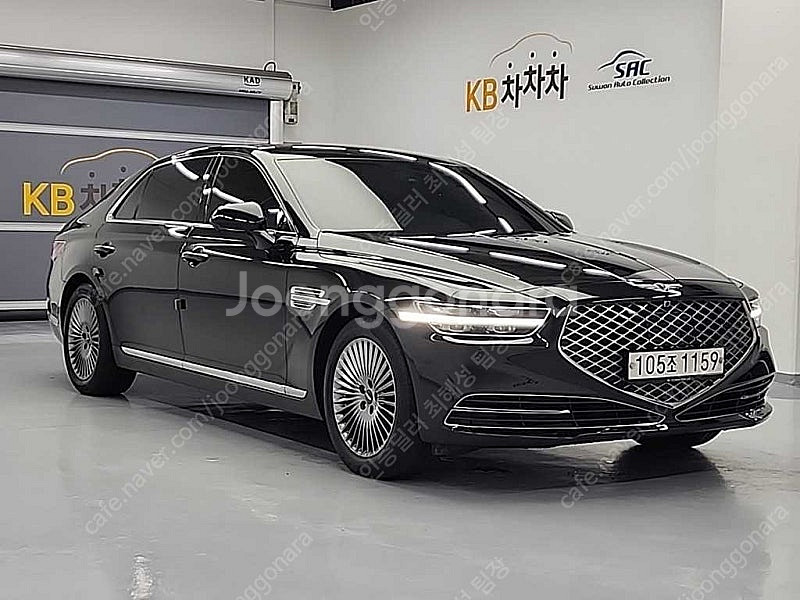 제네시스 G90 중고 제네시스 중고 가격 검정색 202...--4