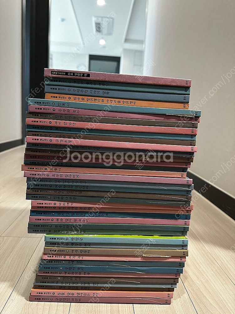 웅진 전래동화 호롱불 옛이야기 전집 38권+길잡이1권 팝니다.--1