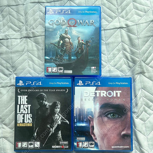 PS4 게임 갓오브워 , 라오어 , 디트로이트 일괄 판매