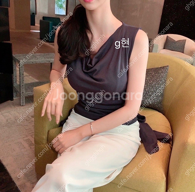 라플라 제작 레이디 숏 가디건 셋업--3