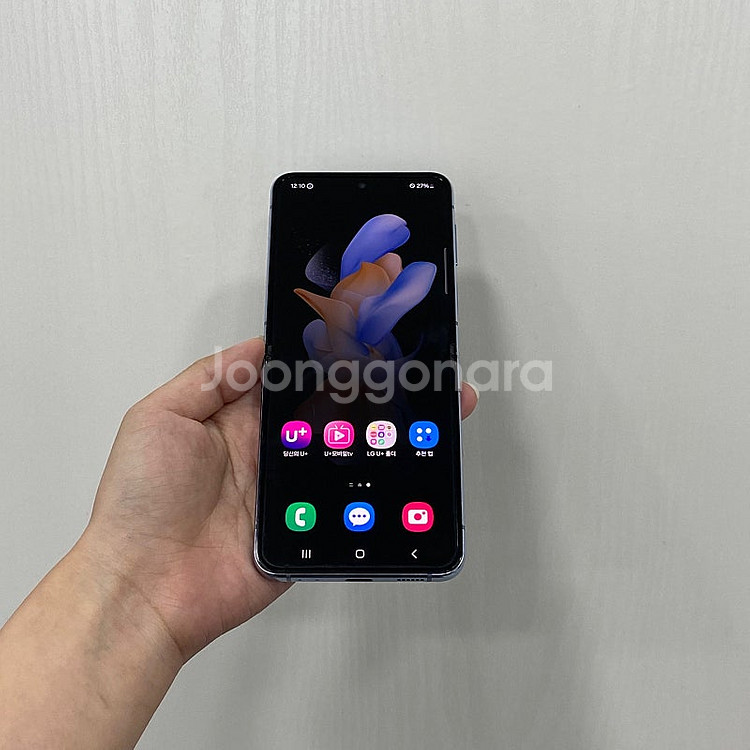 89366 갤럭시Z플립4 블루 256GB 부산 중고폰 ...--1