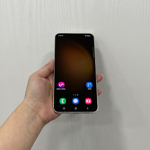 92766 갤럭시S23플러스 크림 256GB 부산 중고폰 팝니다 35만원