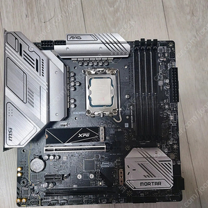 B760M 박격포 D5 + I5 12600KF 단품