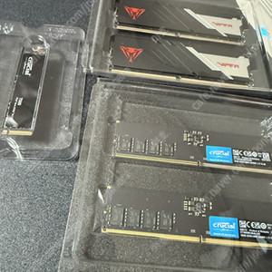 9400F +삼성ddr4 8gb*2(16), VIPER VENOM DDR5 32G PC5-48000 CL30 6000MHz 16GB * 2 판매합니다.​