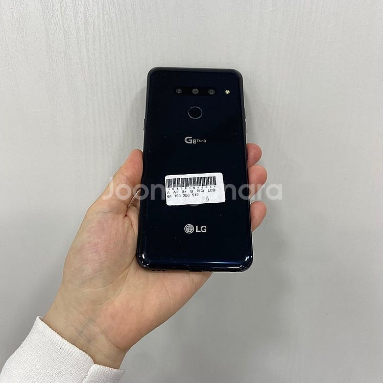 04666 G8 ThinQ 블랙 128GB 부산 중고폰...--2