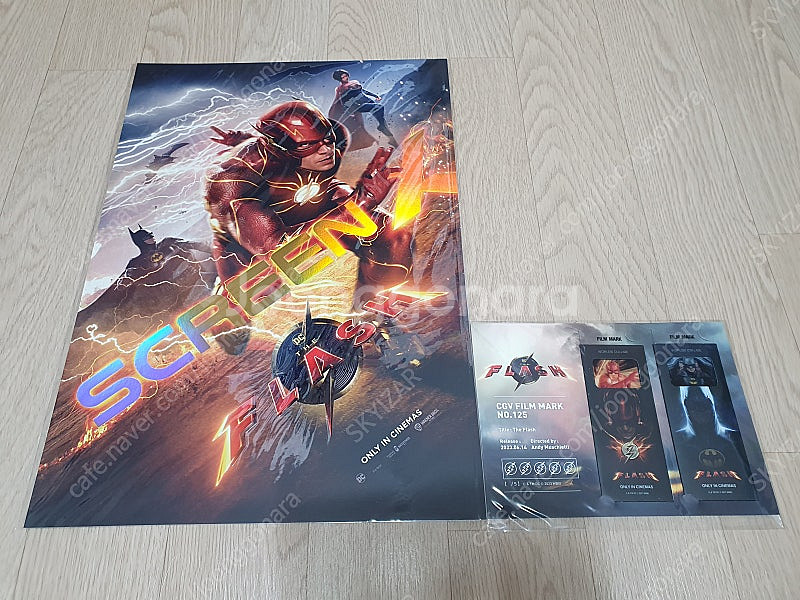 무료배송) CGV 플래시 스크린엑스 SX포스터 + 필름...--0